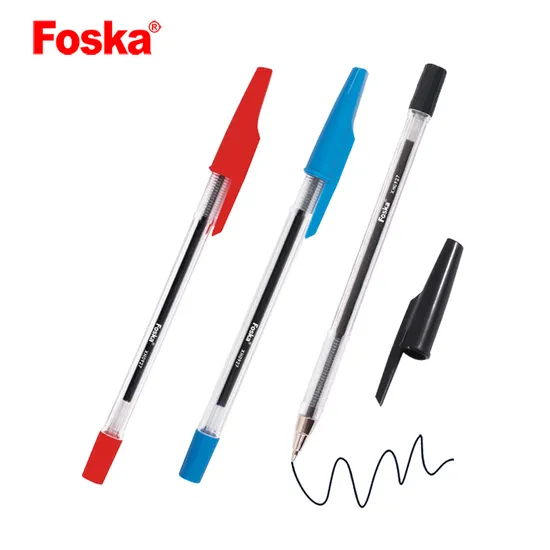 파란색, 검정색, 빨간색 플라스틱 볼펜 / 0.7mm 홍보용 볼펜